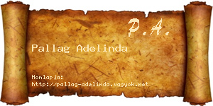Pallag Adelinda névjegykártya